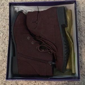 Madden Girl Ranceee Burgundy Boot